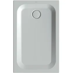 BetteUltra Rechteck-Duschwanne mit BetteGlasur Plus, 1100x700x35mm, 8725-002PLUS, Farbe: Manhattan
