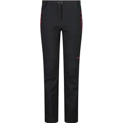 CMP Campagnolo, Mädchen, Outdoorhose, Softshell (116), Schwarz