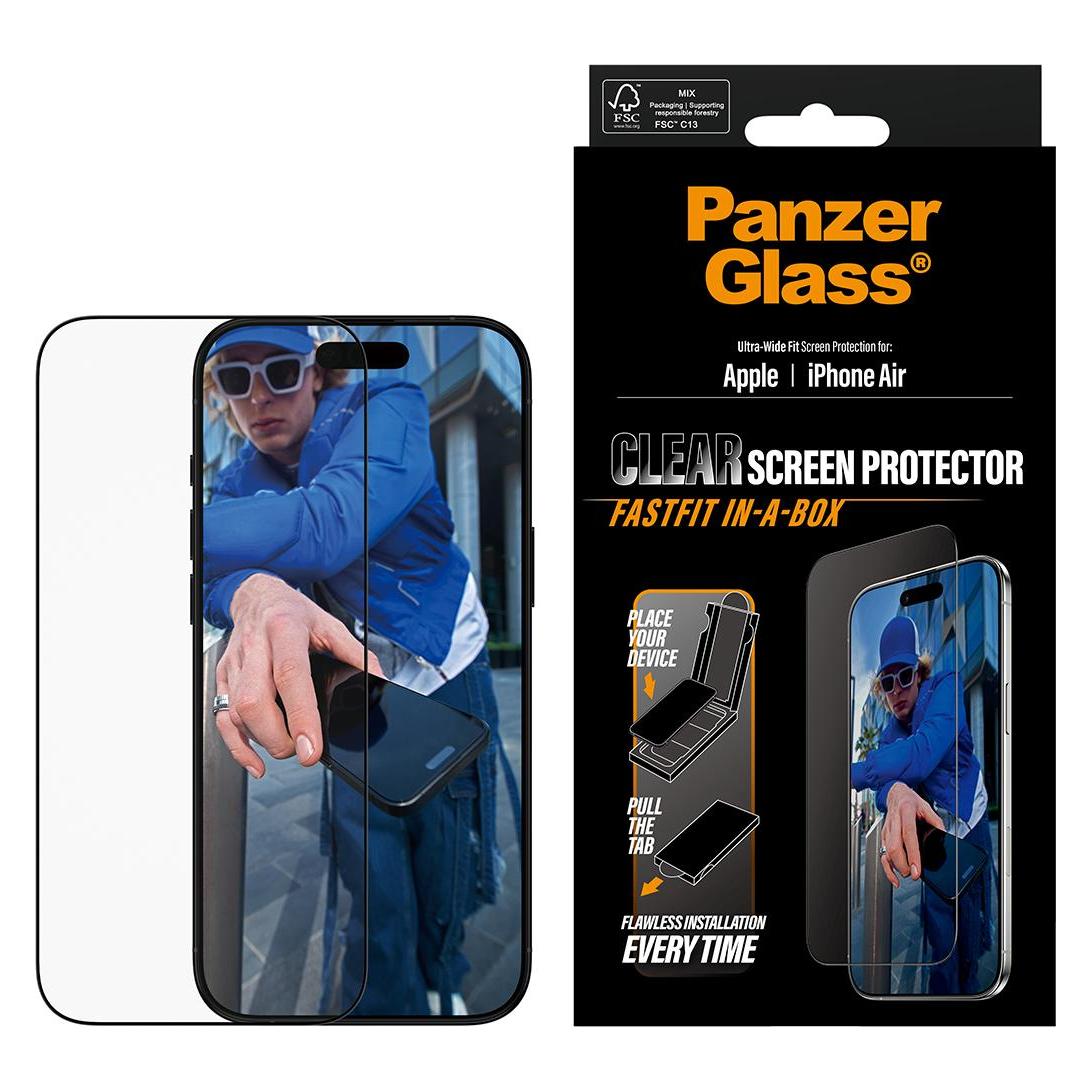 PanzerGlass Ultra Wide Fit (1 Stk., Apple iPhone Air) (PG63006)
