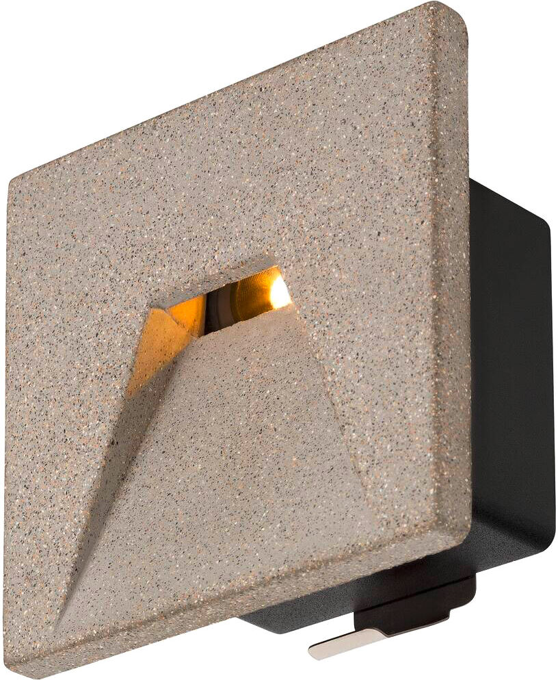 Slv Concreto El, Wandeinbauleuchte Grau, 3.2w, 45lm, 3000k - Wand- Und Deckenleuchten