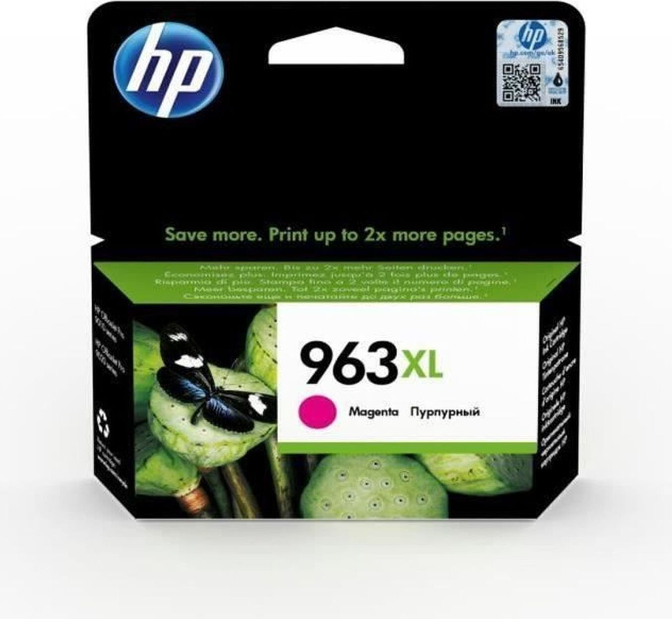HP 963XL High Yield Magenta Original Inktcartridge (3JA28AE) voor HP OfficeJet Pro 9010 / 9020 serie