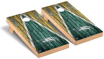Skip's Garage Wagner Seahawks Triangle Cornhole Board Set