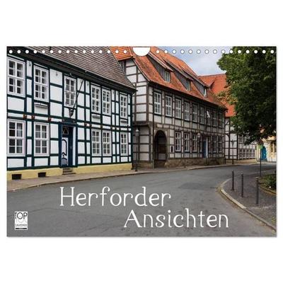 Herforder Ansichten (Wandkalender 2027 DIN A4 quer), CALVENDO Monatskalender