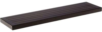 AquaTeak Moa Floating Teak Wall Shelf