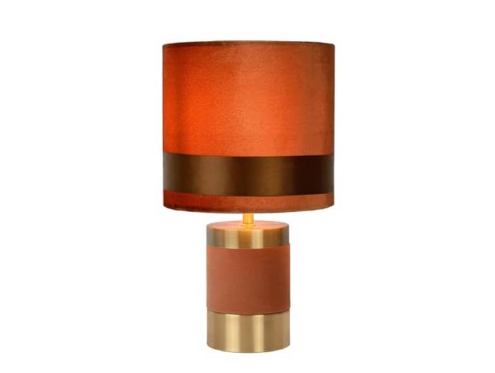 LUCIDE EXTRAVAGANZA FRIZZLE - Lampe de table - Ø 18 cm - 1xE14 - Brun