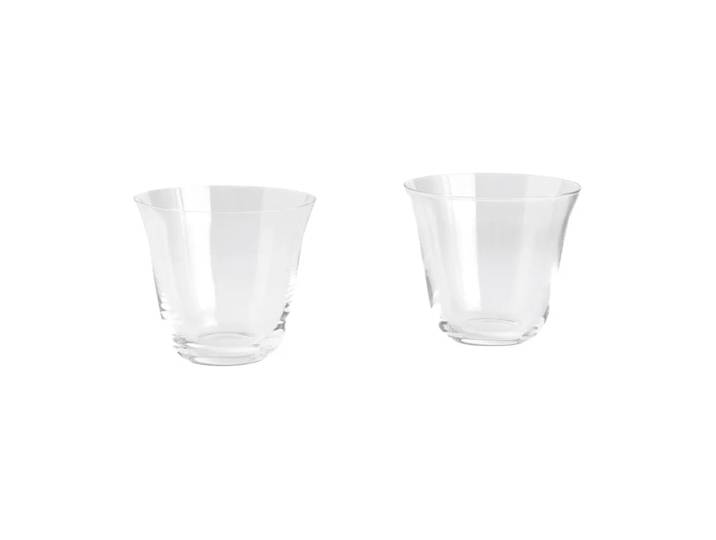 HAY Verres à boire Curve Tumbler lot de 2 Clear