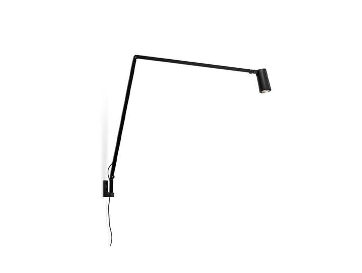 Untitled Spot Wandleuchte 2700K Black - Nemo Lighting - Arbeitszimmer / Büro - Aluminium