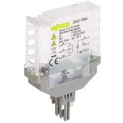 Wago 2042-7604 Solid-State-Relaismodul,Eingangsnennspannung DC 24 V,Ausgangsspannungsbereich DC 16,8 ... 30 V 20427604
