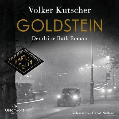 Goldstein (Die Gereon-Rath-Romane 3) - Volker Kutscher, Audio, 9783844934229
