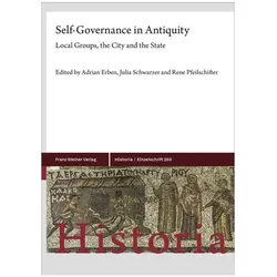 Self-Governance in Antiquity, Fachbücher von Rene Pfeilschifter, Julia Schwarzer