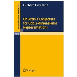 On Artin's Conjecture for Odd 2-dimensional Representations, Fachbücher von Gerhard Frey