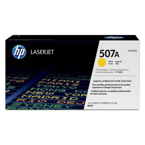 HP Yellow Original LaserJet Toner Cartridge (Y) (CE402A)