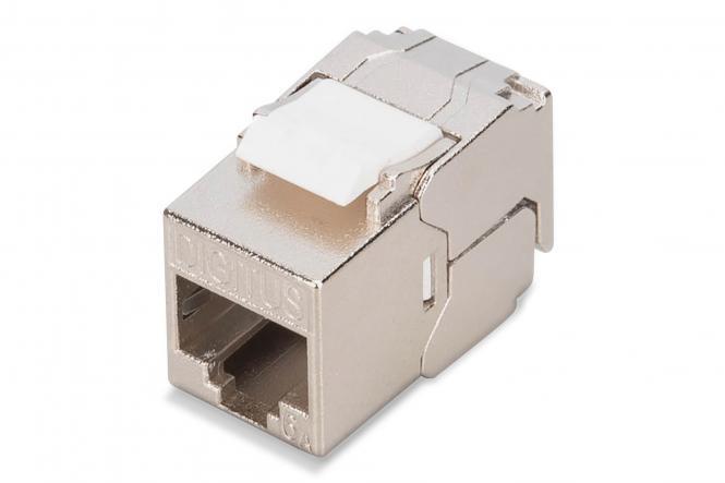 Digitus CAT 6A Kompakt-Keystone Modul, geschirmt, werkzeugfreier Montageanschluss DN-93615-S