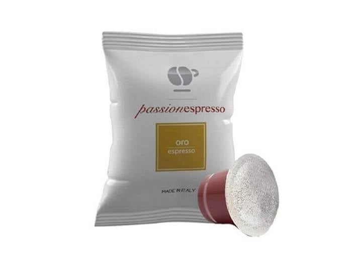Lollo Coffee Passion Espresso, Gold Blend-400 capsules compatibles avec les machines domestiques Nespresso *