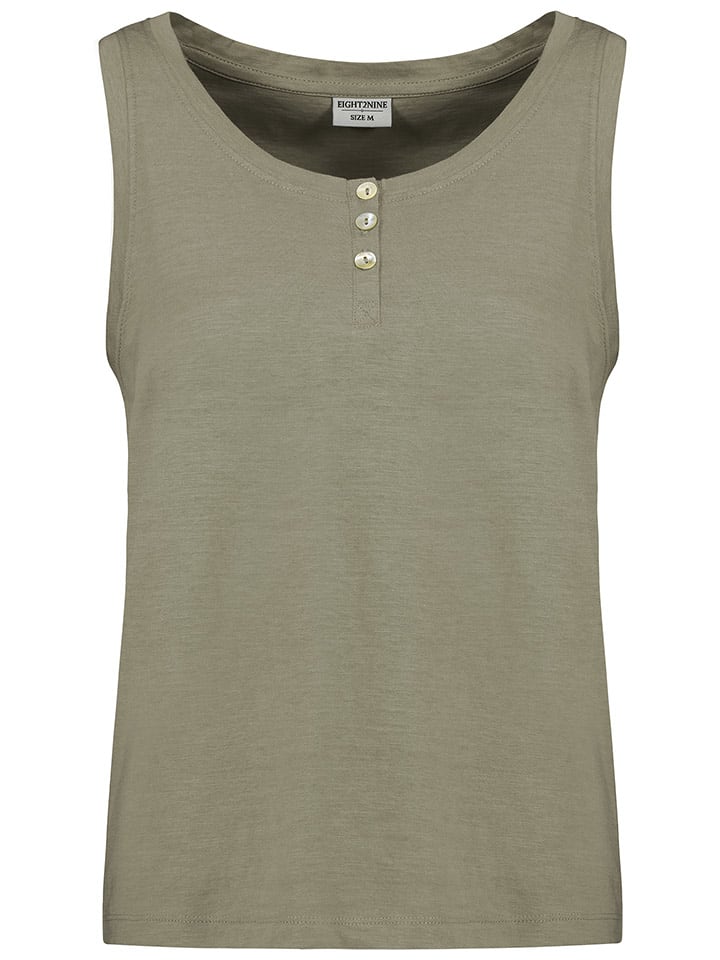 Eight2Nine Top in Khaki - XL
