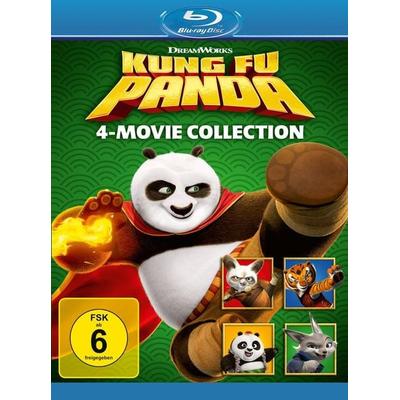Kung Fu Panda - 1-4 Collection [4 BRs], Blu-ray
