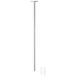 Gessi Rilievo, Berührungsloser, elektronisch gesteuerter Waschtisch-Deckenauslauf, personalisierte Länge, integrierter Sensor, 59026031, Farbe: Chrom