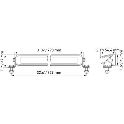 HELLA Fernscheinwerfer 1FJ 358 176-311 LED