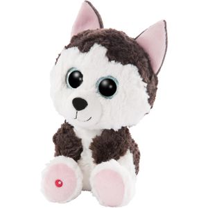 NICI Kuscheltier Glubschis 46624, Husky Barkley, ab 0 Jahre, 25 cm