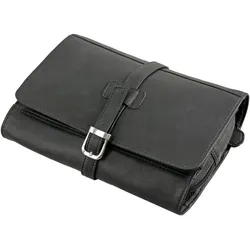 Harolds Country Kulturbeutel Leder 22 cm, Necessaire, Schwarz