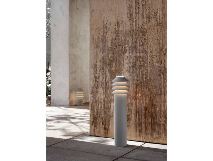 Bysted Garden, 25 cm, 2700K, piquet, aluminium - Louis Poulsen - Terrasse
