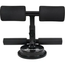 SCHILDKRÖT FITNESS Schildkröt Sit-Up Trainer, Bauchtrainer mit Beinfixierung und Saugnapf, gezieltes Bauchmuskeltraining, Abdominal Trainer für Zuhause, Sit-Ups Assistent, 960143, Größe ONE SIZE in Schwarz Schwarz