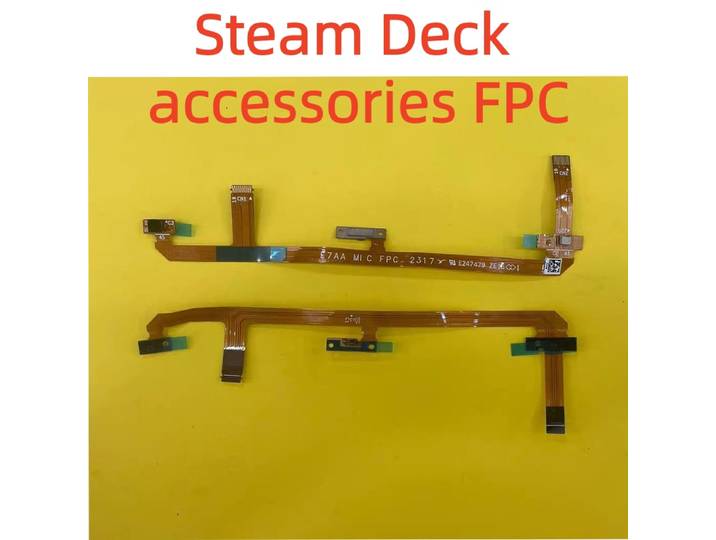 Accessoires Steam Deck : câble plat, microphone, capteur, ventilateur de refroidissement, FPC. Veuillez noter les différences de version.
