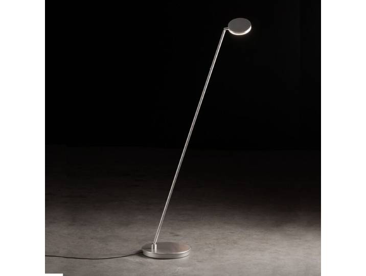 Holtkötter Stehleuchte Plano S, Leselampe, helle LED, Tastdimme