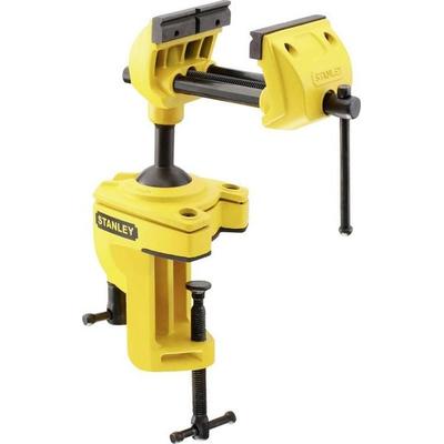 Stanley MaxSteel Multiachsen Schraubstock. Typ: Handschraubzwinge, Klemmöffnung: 4 cm, Produktfarbe: Schwarz, Gelb. Gewi