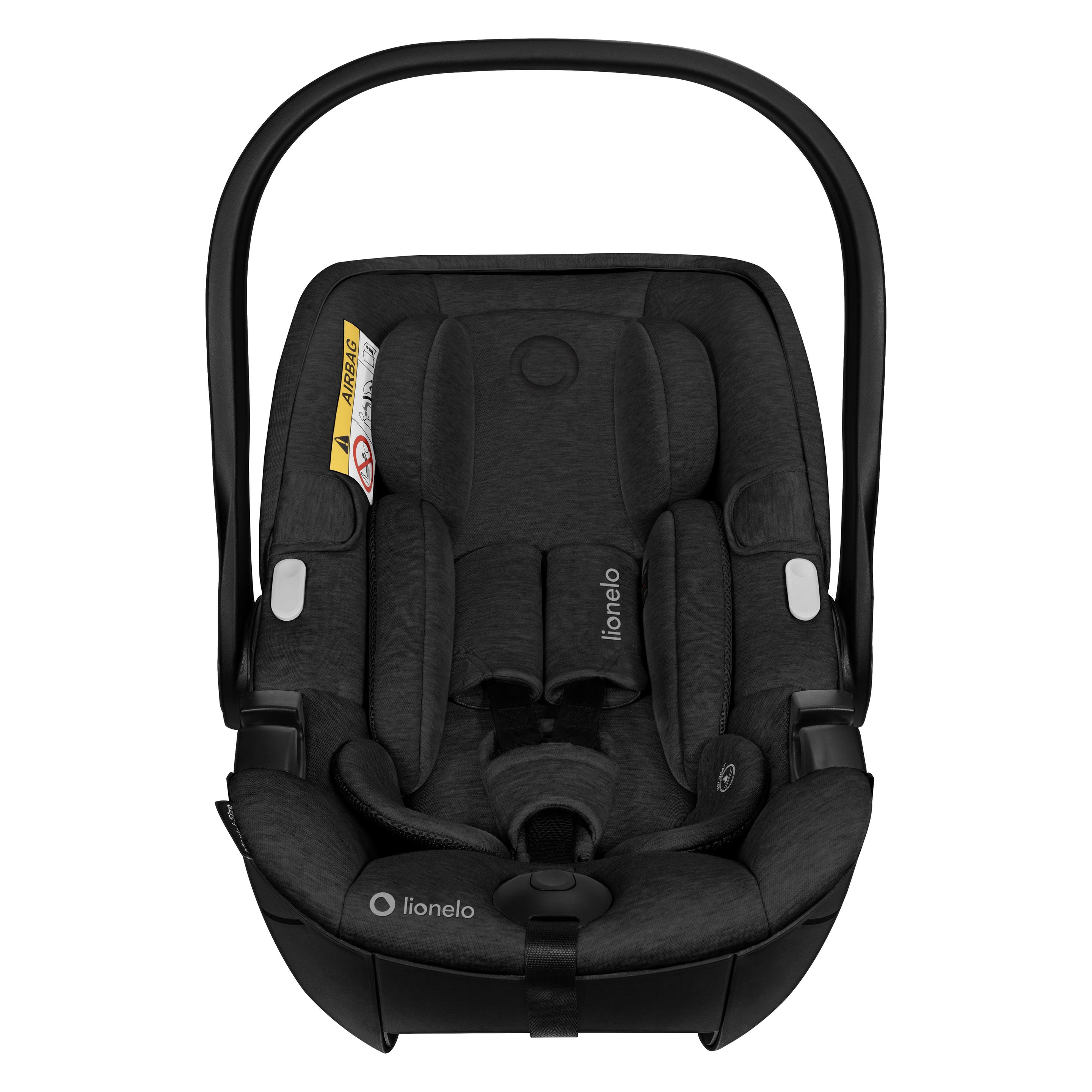 Lionelo Moxie I-Size (Babyschale, Kindersitz) (LO-MOXIE I-SIZE BLACK CARBON)