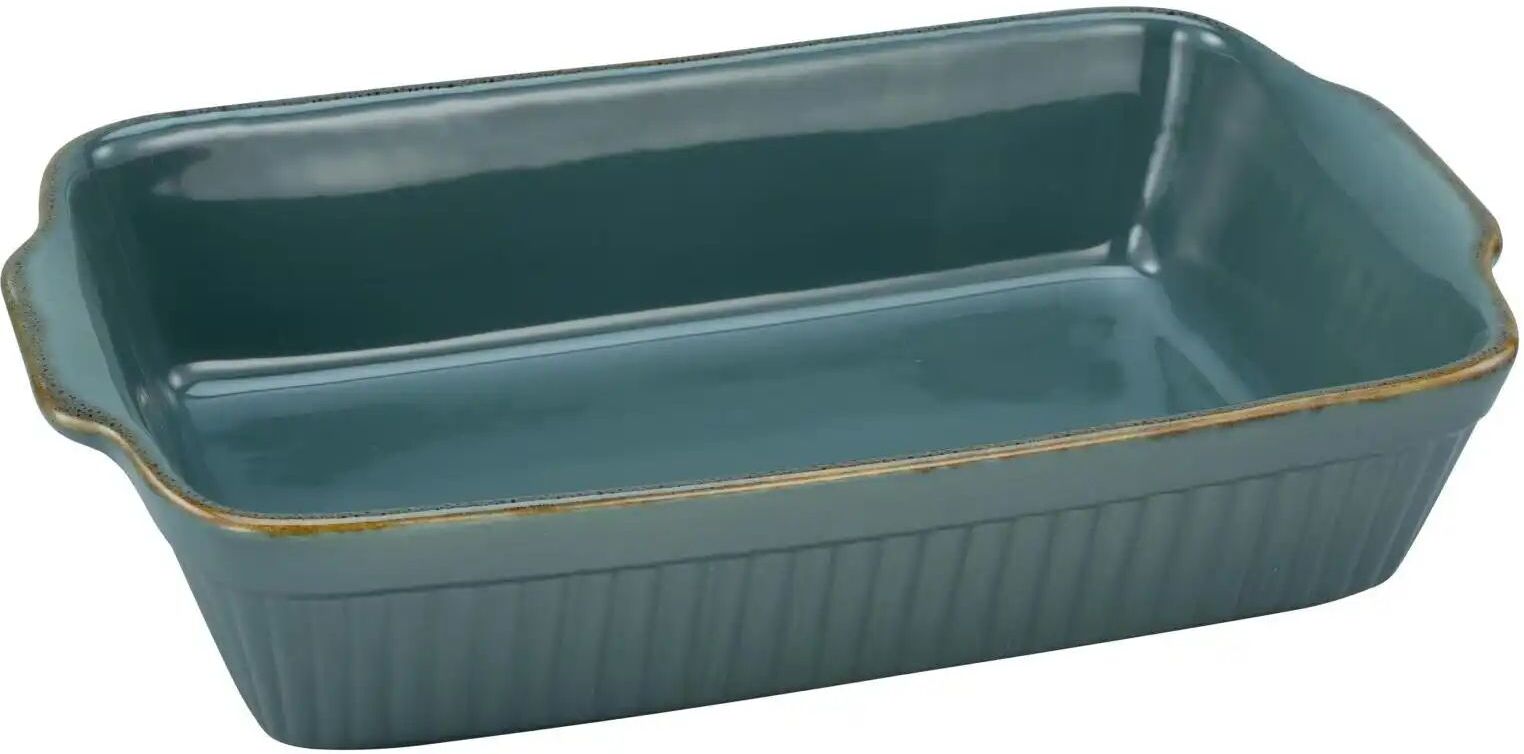 CreaTable Auflaufform  Classic ¦ türkis/petrol ¦ Steinzeug/Steingut ¦ Maße (cm):