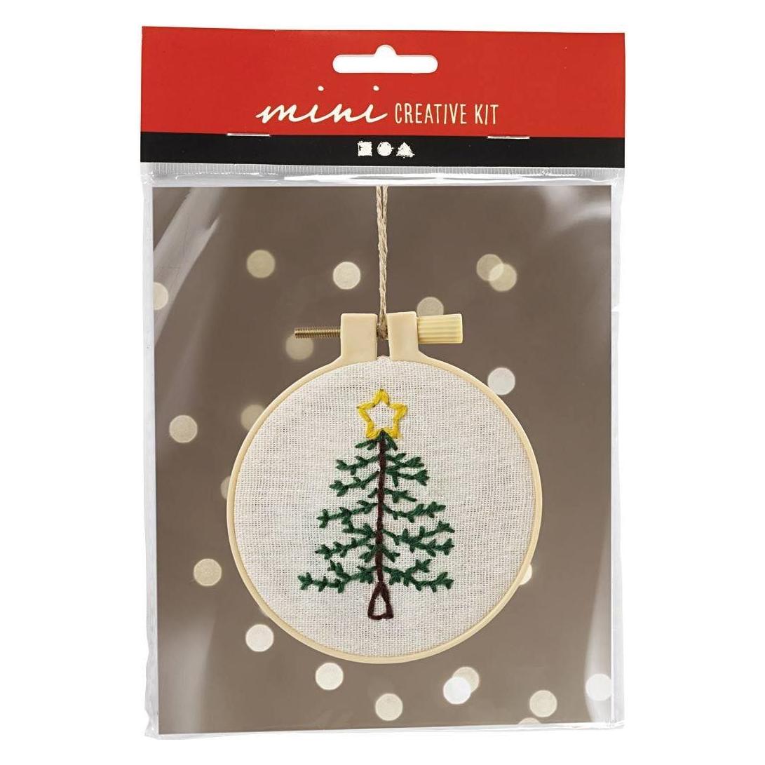 Creativ Company Bastelset Sticken Weihnachtsbaum (977488)