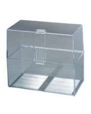Herlitz A6 Kunststoff Transparent Deutschland index card box empty transparent (1906023)