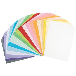 Ideen-mit-Herz Fotokarton 012419 Pastell, A4, 20 Pastellfarben sortiert, 220g/m², 100 Blatt
