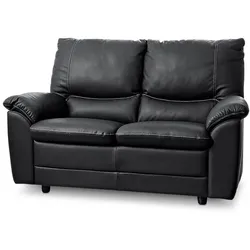 Calia Sofa Marea Leder Nero