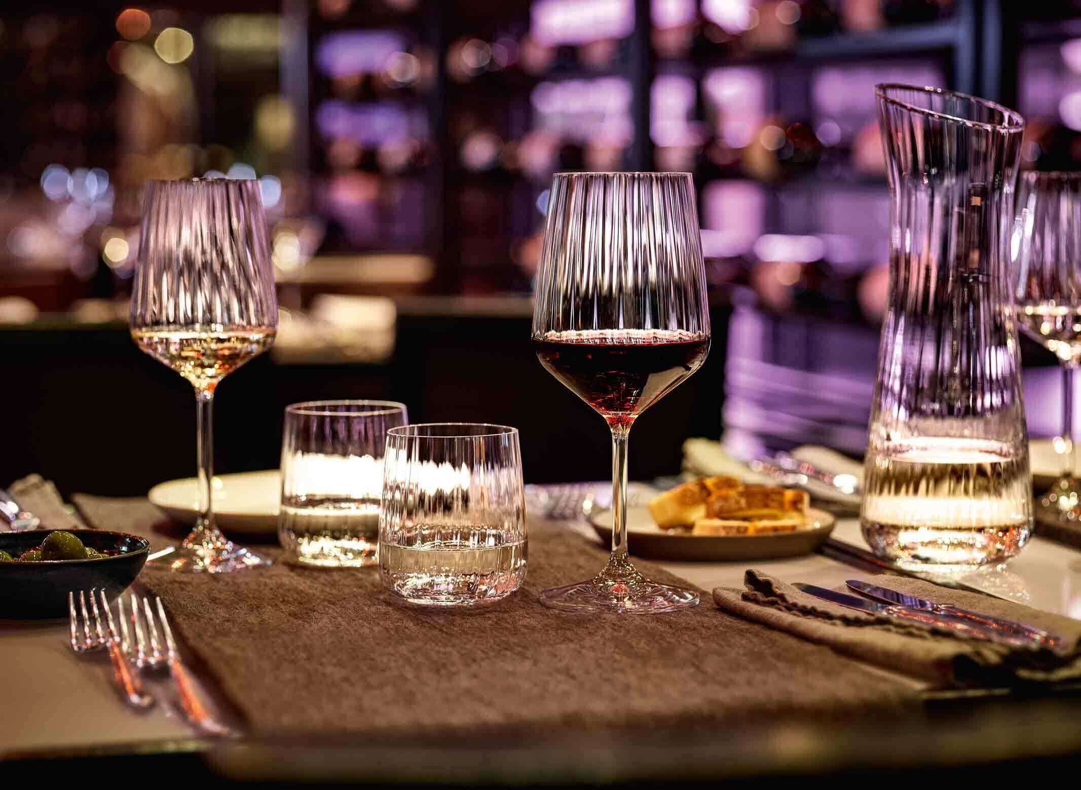 Gläser-Set SPIEGELAU "Wein- & Bargläser Lifestyle 20er Set transparent", bunt (transparent), B:2cm H:2cm, Glas, Trinkgefäße, Gläser-Set, Spülmaschinenfest