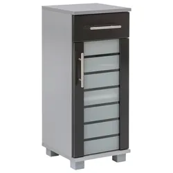 Unterschrank Niko Anthrazit/Silber