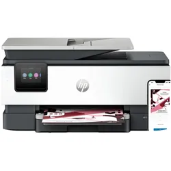 HP OfficeJet Pro 8122e (Tintenpatrone, Farbe), Drucker, Schwarz, Weiss