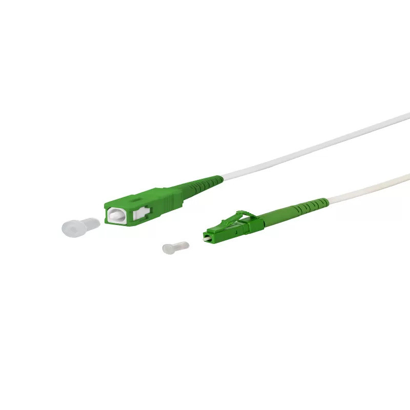 Metz Connect OpDAT patchkabel SC-S APC/LC-S APC OS2 20 meter