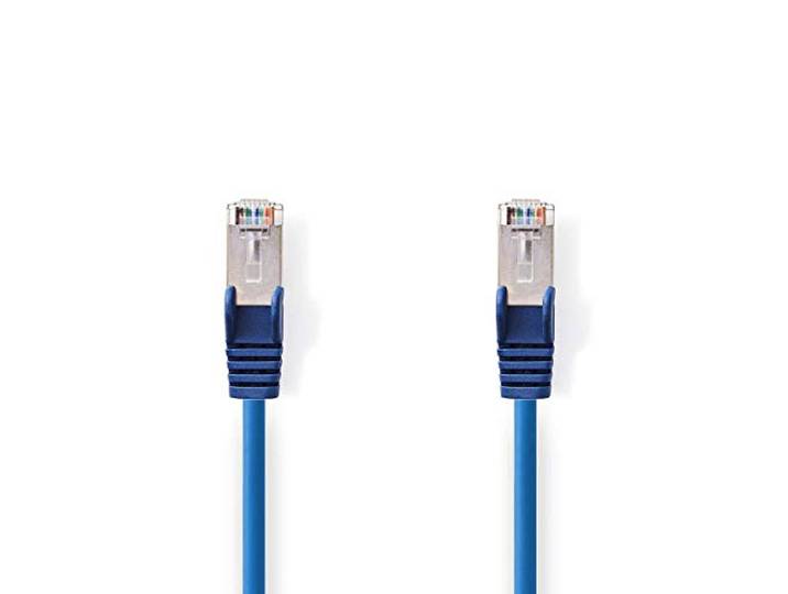 Nedis Cat 5e SF/UTP netwerkkabel, RJ45 Male - RJ45 Male, 15 m, Blauw