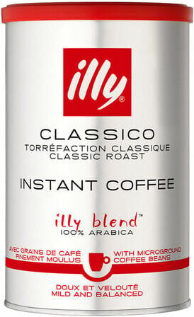 cafeIlly Illy - Löslicher Kaffee 100% Arabica - Dose 95 G - MaxiCoffee