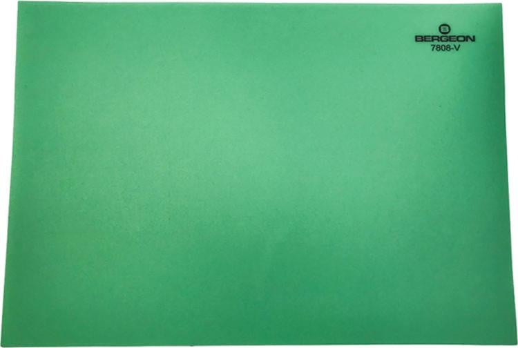Bergeon 7808-V Groene Werkmat voor Horlogemakers - Antislip