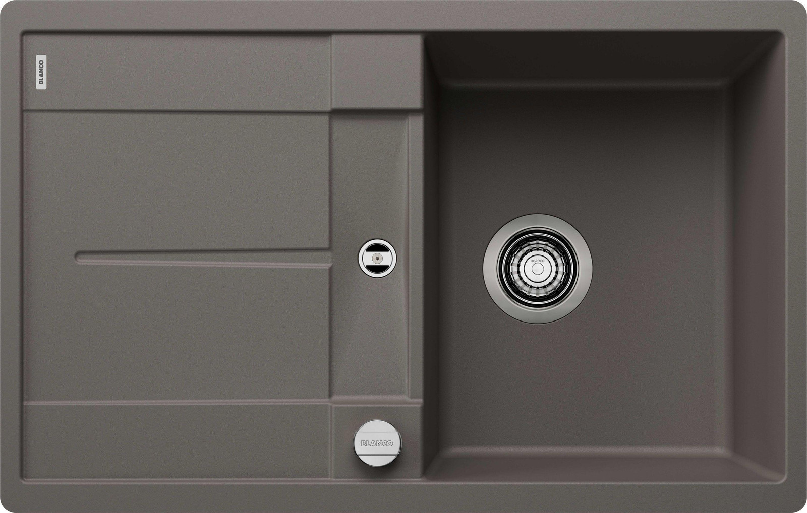 Blanco Metra 45 S-F spoelbak Silgranit vulkangrau