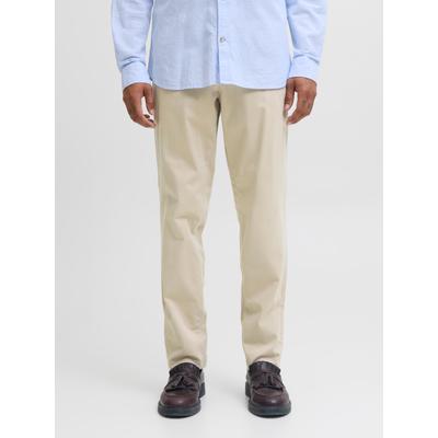 Jack & Jones "JJIMARCO mit Badge und hohem Tragekomfort" unifarben, modisch, slim fit, Baumwollmischung