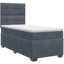 vidaXL, Boxspringbett, Boxspringbett (90 x 190 cm)