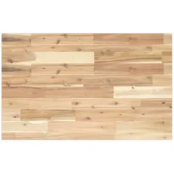 vidaXL Waschtischplatte Unbehandelt 80x50x2 cm Massivholz Akazie