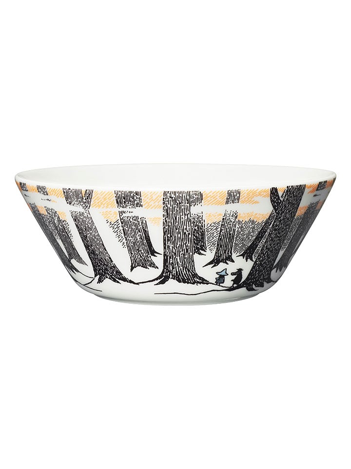 Moomin Müslischale "True to its" in Schwarz/ Gelb - Ø 15 cm - onesize