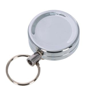 Paulat Schlüsselanhänger Gürtelclip 112, Metall, Jojo mit Gürtelclip, Stahlseil, 50cm