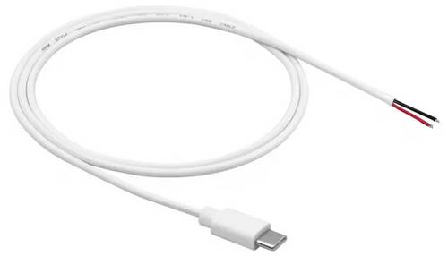 Akyga AK-SC-40 Niedervolt-Adapterkabel USB-C Stecker - offene Kabelenden 1m 1St.