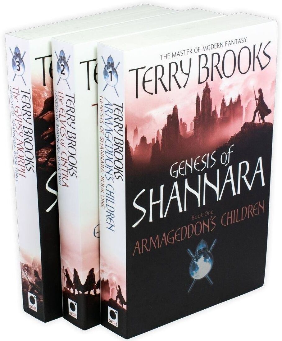 The Genesis of Shannara Trilogy by Terry Brooks 3 Books Collection Set - Fiction - Paperback Orbit